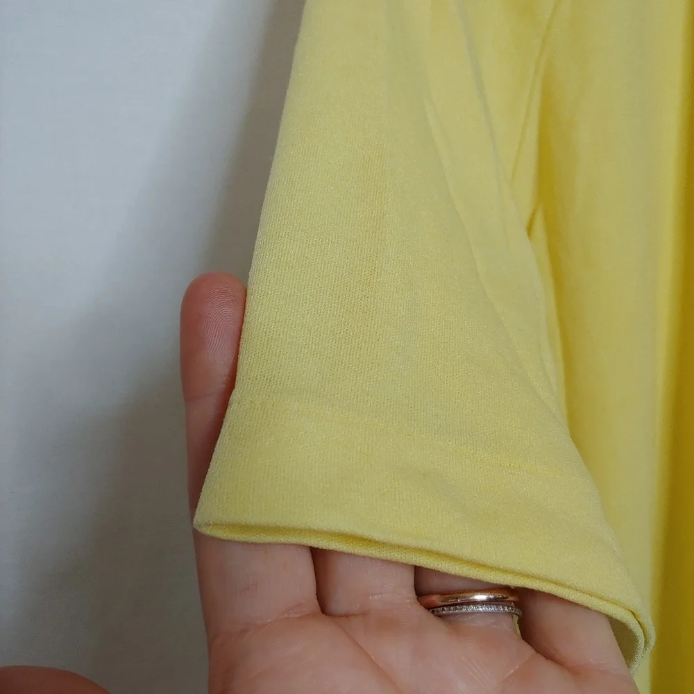 Vintage Champion University of Oregon Ducks Football Polo Shirt Yellow 60s 70s L - Picture 10 of 11